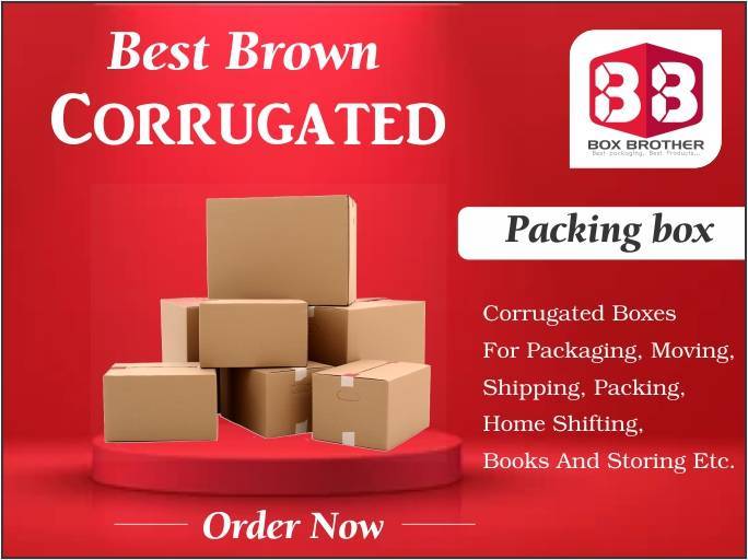 Brown Corrugated Packing