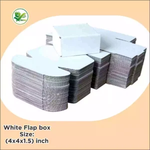 White Flap Corrugated