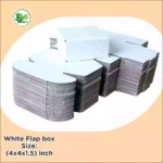 White Flap Corrugated