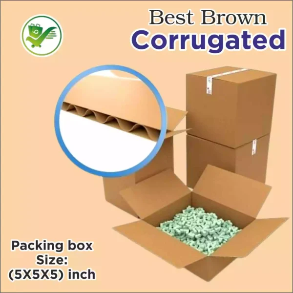brown boxes