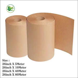 corrugated paper roll