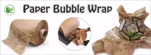 Paper Bubble Wrap for sustainable and protective packaging
