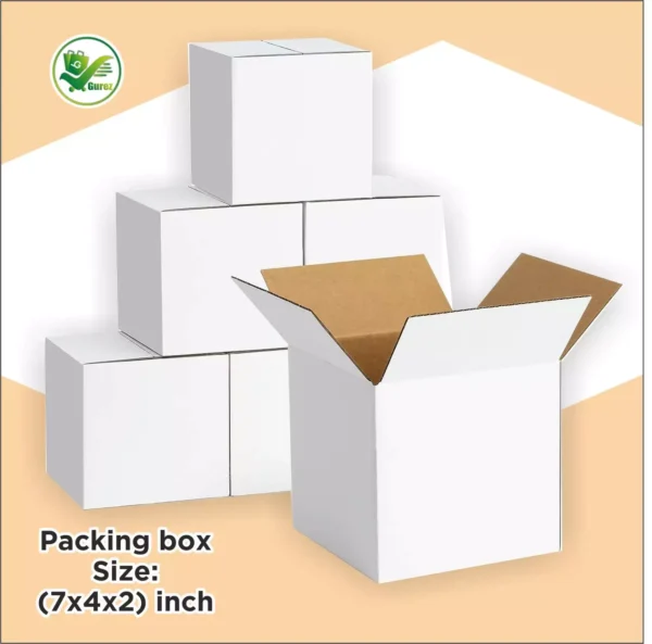 white shipping box