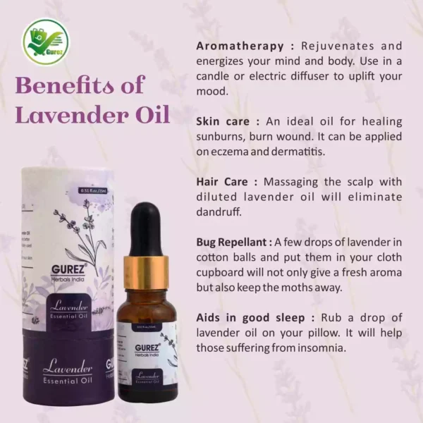 Lavender skin and hair oil