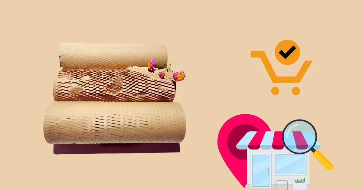 Where to buy biodegradable gift wrapping paper roll