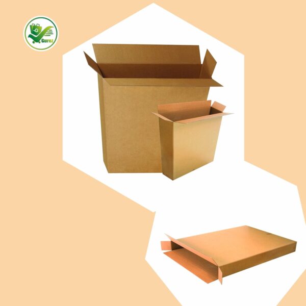 3-Ply Corrugated Frame Box 12x2x12 inches for packaging, shipping, and storing. Bulk discounts, custom printing, and free delivery across India