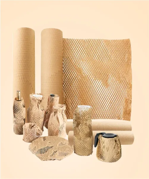 Honeycomb Paper Bubble Warp